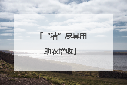 “秸”尽其用 助农增收