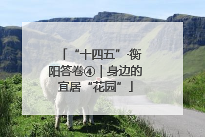 “十四五”·衡阳答卷④｜身边的宜居“花园”
