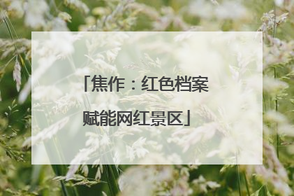 焦作：红色档案赋能网红景区