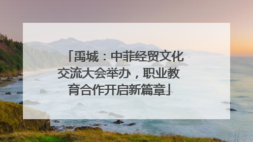 禹城：中菲经贸文化交流大会举办，职业教育合作开启新篇章