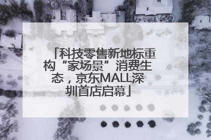科技零售新地标重构“家场景”消费生态，京东MALL深圳首店启幕