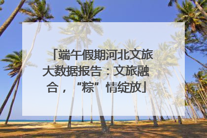 端午假期河北文旅大数据报告：文旅融合，“粽”情绽放