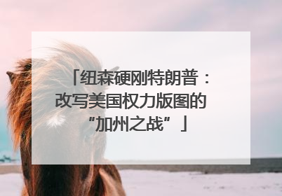 纽森硬刚特朗普：改写美国权力版图的 “加州之战”