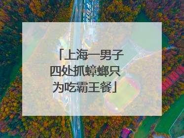 上海一男子四处抓蟑螂只为吃霸王餐