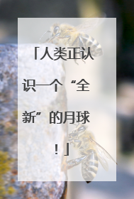 人类正认识一个“全新”的月球！