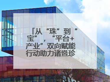 从“珠”到“宝”，“平台+产业”双向赋能行动助力诸暨珍珠升级蜕变