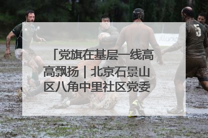 党旗在基层一线高高飘扬｜北京石景山区八角中里社区党委：用脚步丈量民生