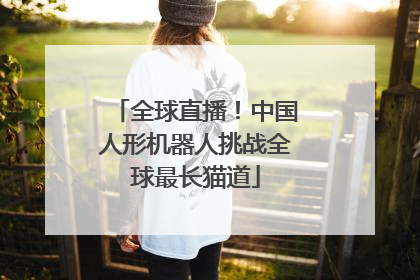 全球直播！中国人形机器人挑战全球最长猫道