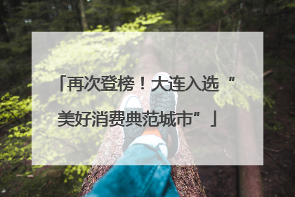 再次登榜！大连入选“美好消费典范城市”