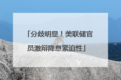 分歧明显！美联储官员激辩降息紧迫性
