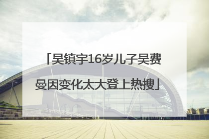 吴镇宇16岁儿子吴费曼因变化太大登上热搜