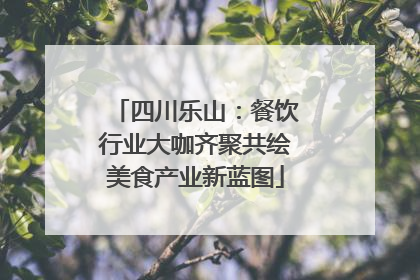 四川乐山：餐饮行业大咖齐聚共绘美食产业新蓝图