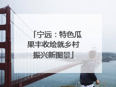 宁远：特色瓜果丰收绘就乡村振兴新图景