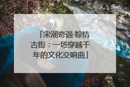 宋潮奇遇·粽情古街：一场穿越千年的文化交响曲