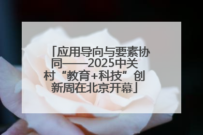 应用导向与要素协同——2025中关村“教育+科技”创新周在北京开幕