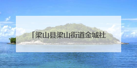 梁山县梁山街道金城社区开展“欢乐六一，童心同行”亲子主题活动