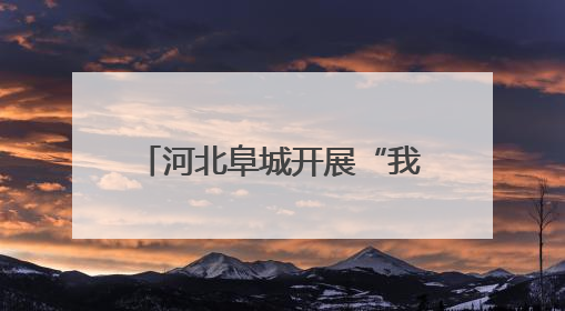 河北阜城开展“我们的节日·端午”主题文化系列活动