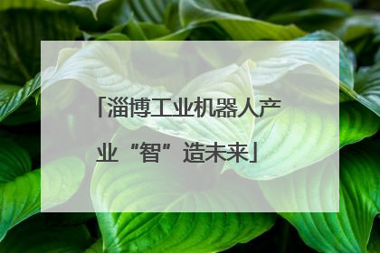 淄博工业机器人产业“智”造未来