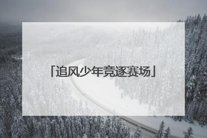 追风少年竞逐赛场