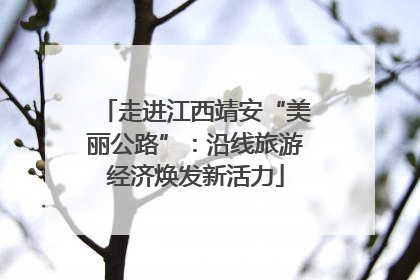 走进江西靖安“美丽公路”：沿线旅游经济焕发新活力