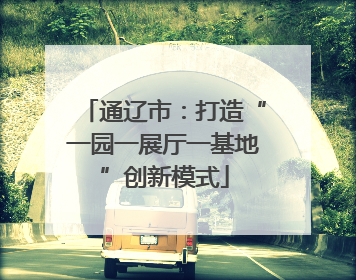 通辽市：打造“一园一展厅一基地”创新模式