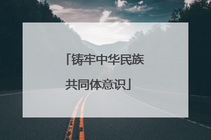 铸牢中华民族共同体意识