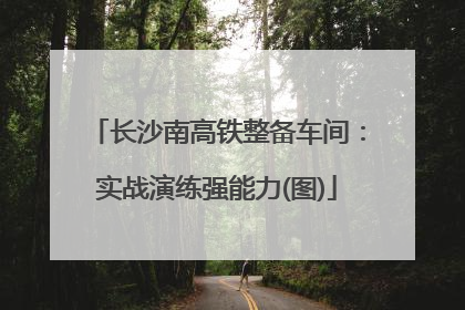 长沙南高铁整备车间：实战演练强能力(图)
