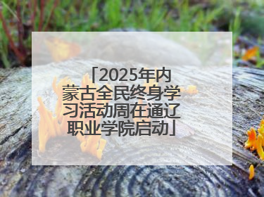 2025年内蒙古全民终身学习活动周在通辽职业学院启动